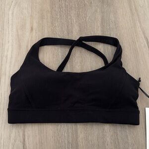 Stori Elegant Black Sports Bra